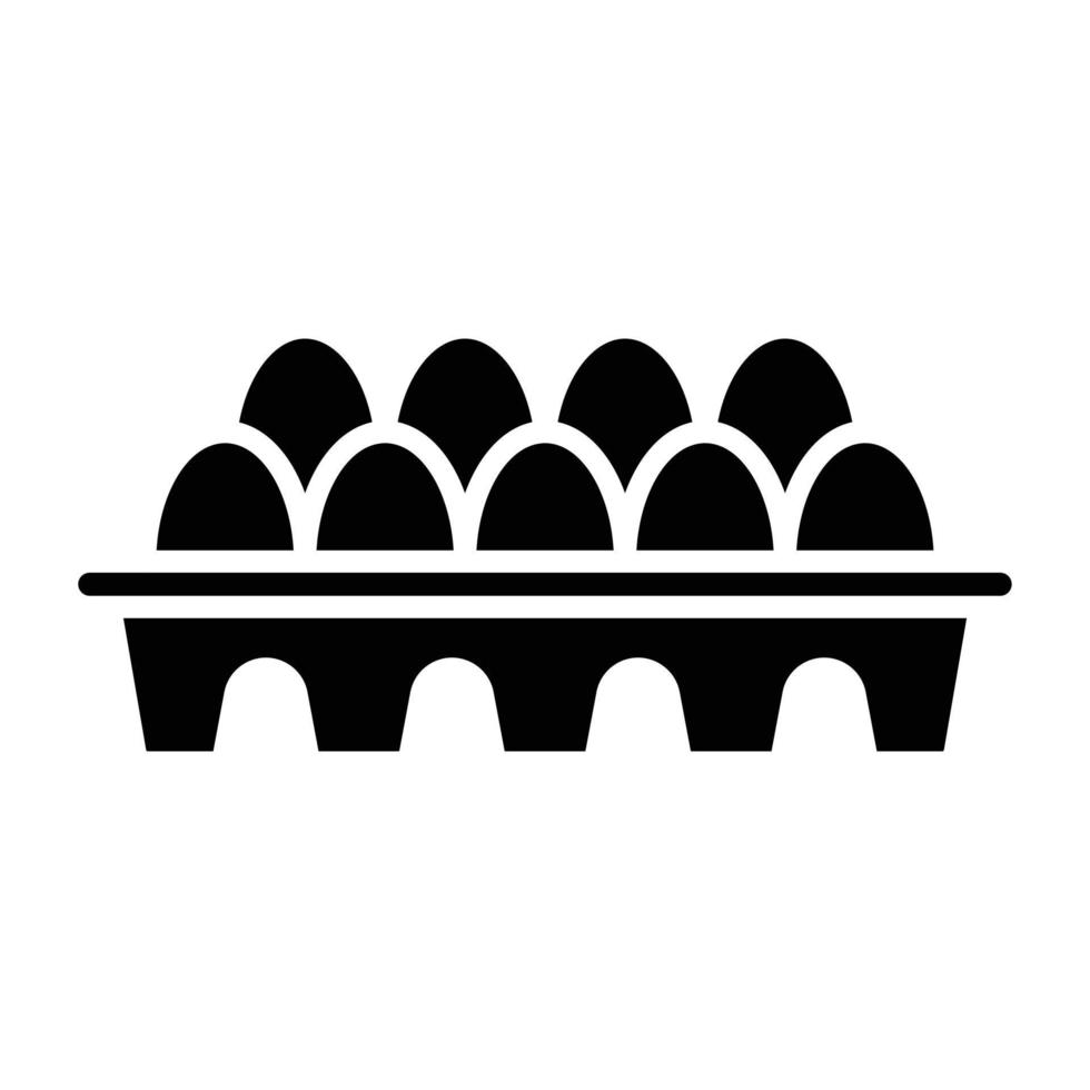 Eggs Icon Style vector