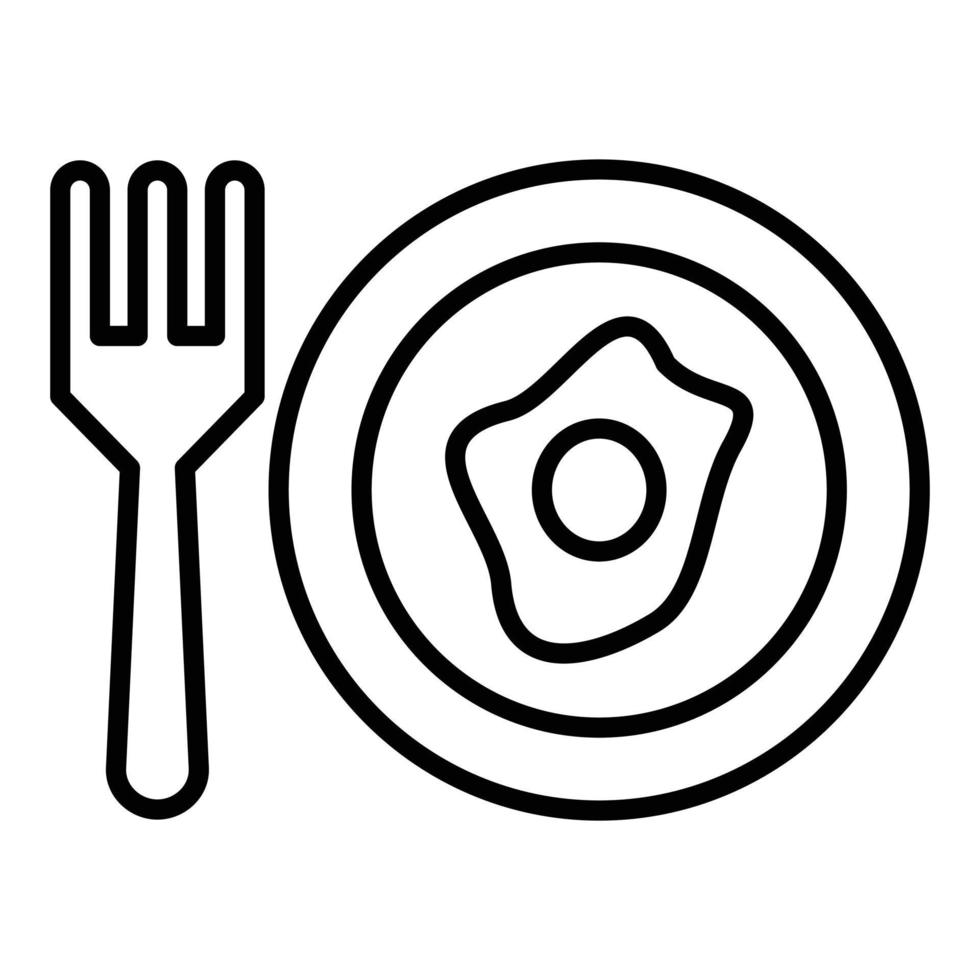 Breakfast Icon Style vector