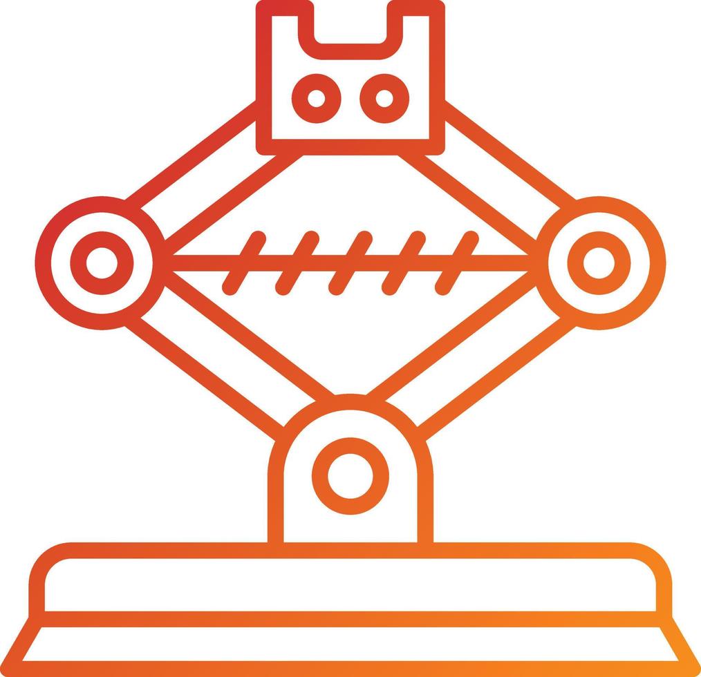 Car Jack Icon Style vector