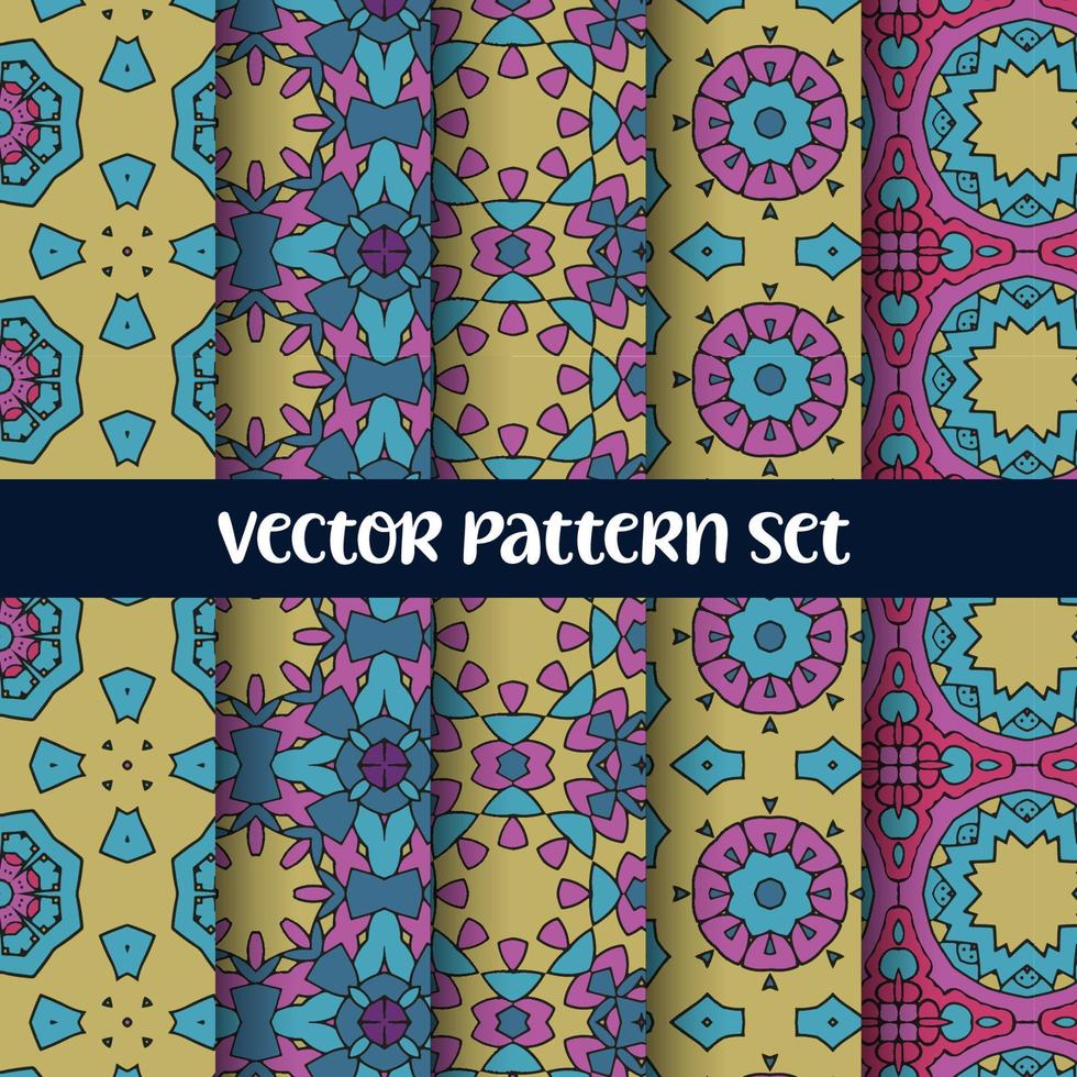 Seamless Ornament Pattern Design vector