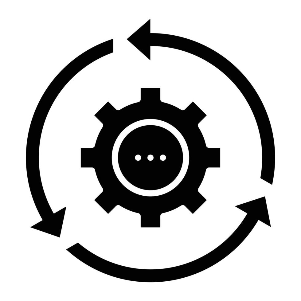Iteration Icon Style vector