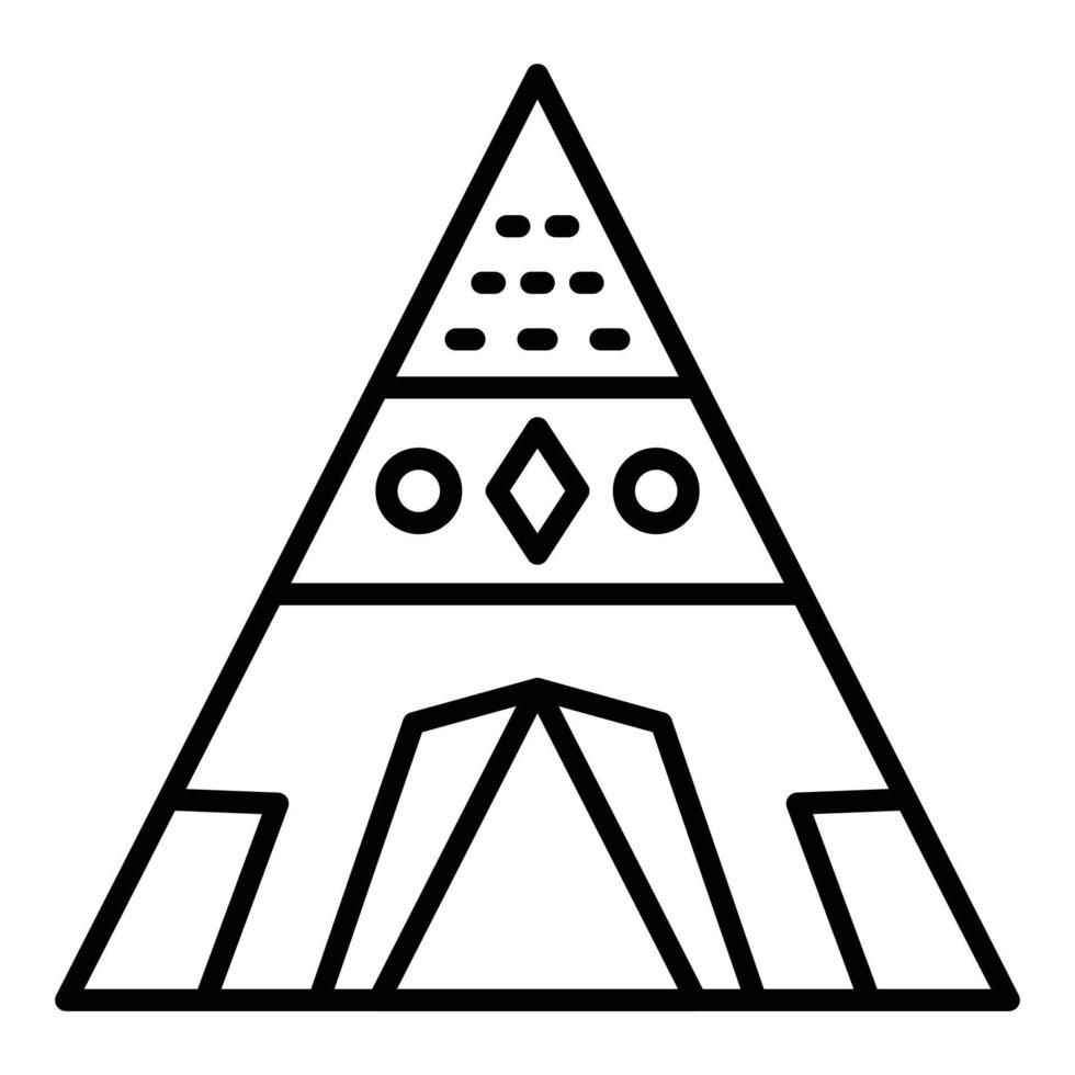 estilo de icono tipi vector