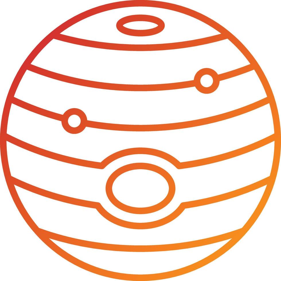 Jupiter Icon Style vector