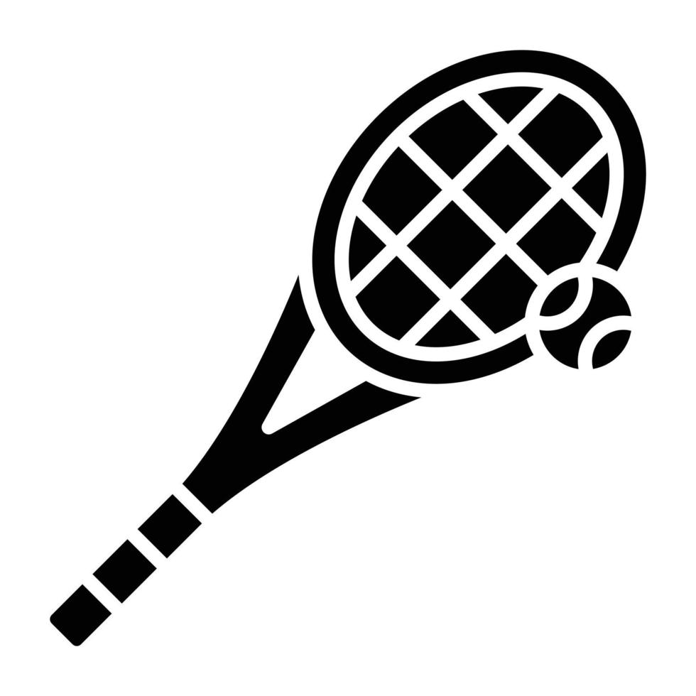 Tennis Icon Style vector