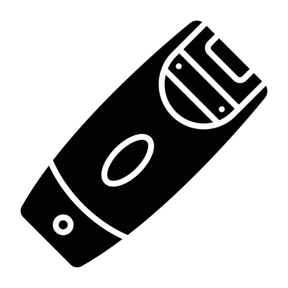 Electric Shaver Icon Style vector