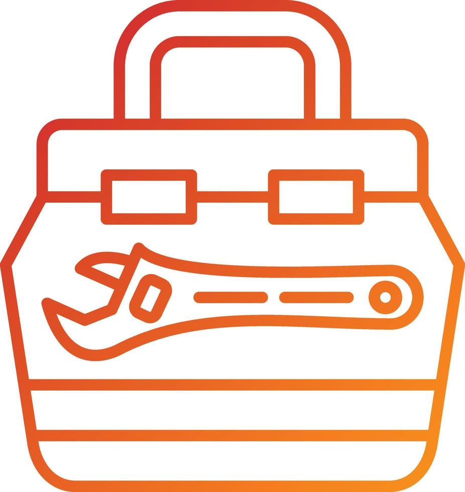 Toolbox Icon Style vector