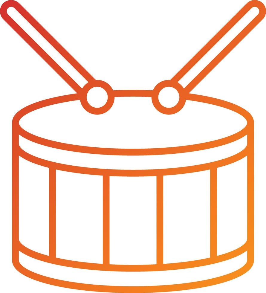 Drum Icon Style vector