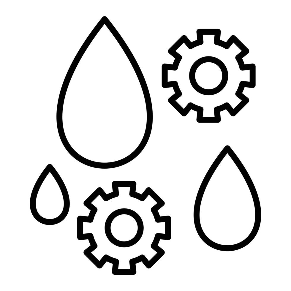 Lubricant Icon Style vector