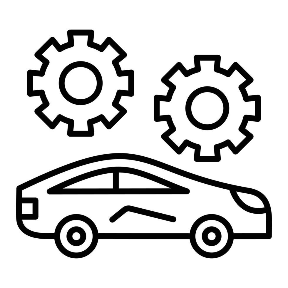 Gear Icon Style vector