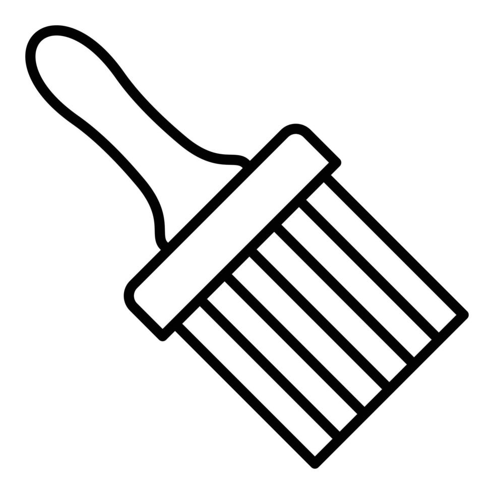 Basting Brush Icon Style vector