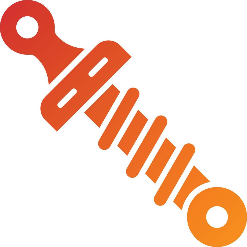 Shock Absorber Icon Style vector