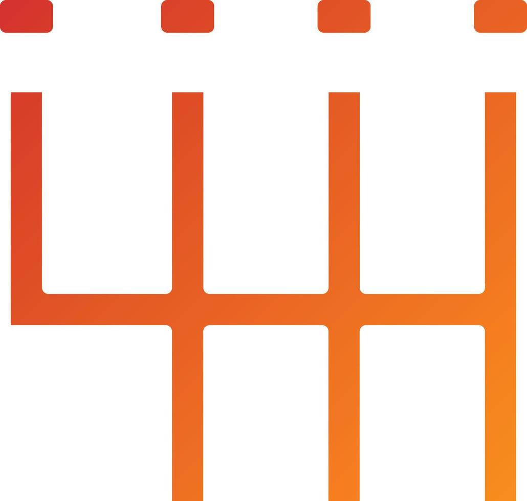 Gearshift Icon Style vector