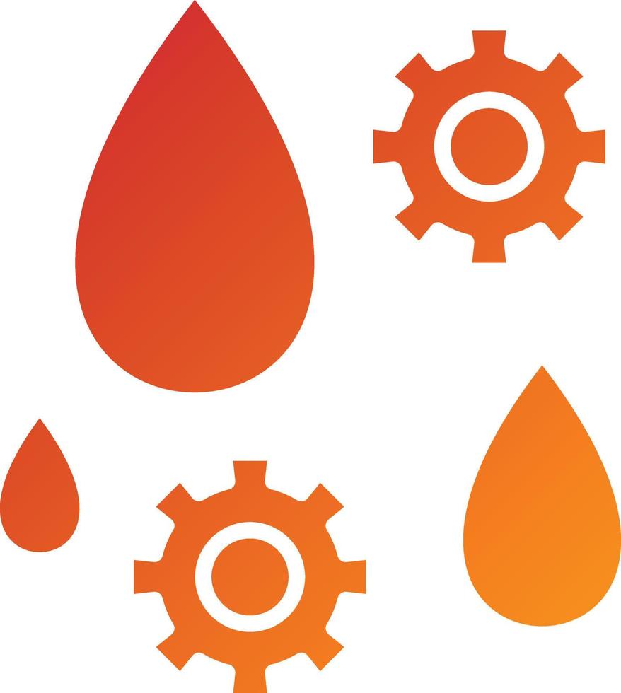 Lubricant Icon Style vector