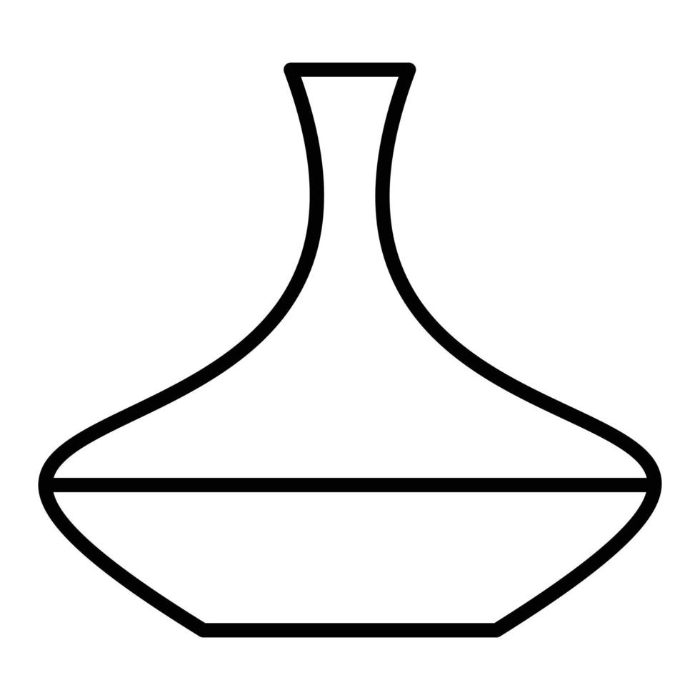 Decanter Icon Style vector