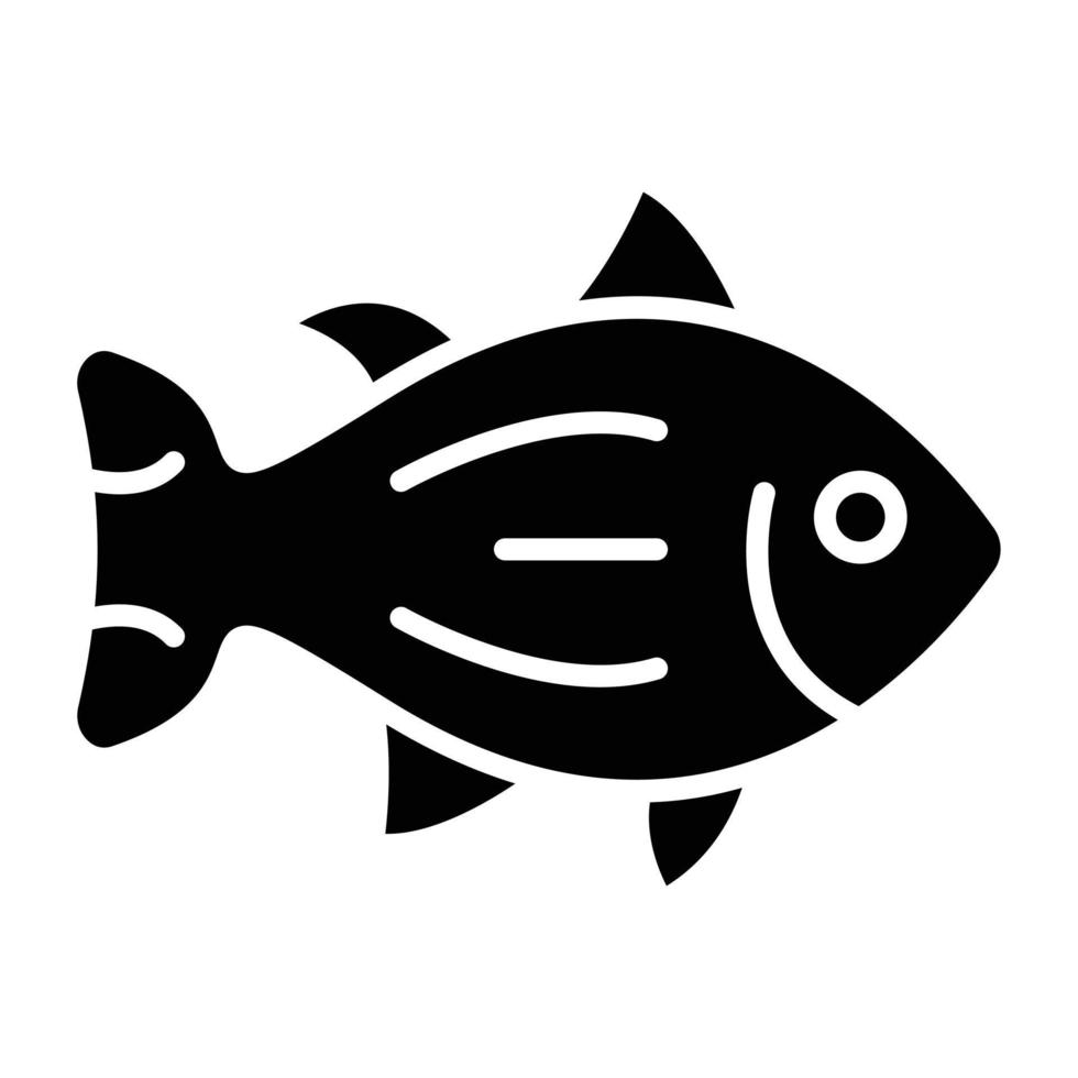 Salmon Icon Style vector