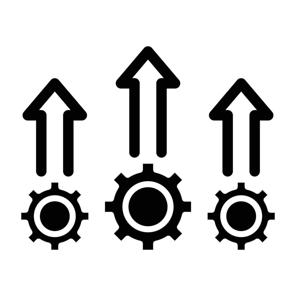 Improvement Icon Style vector