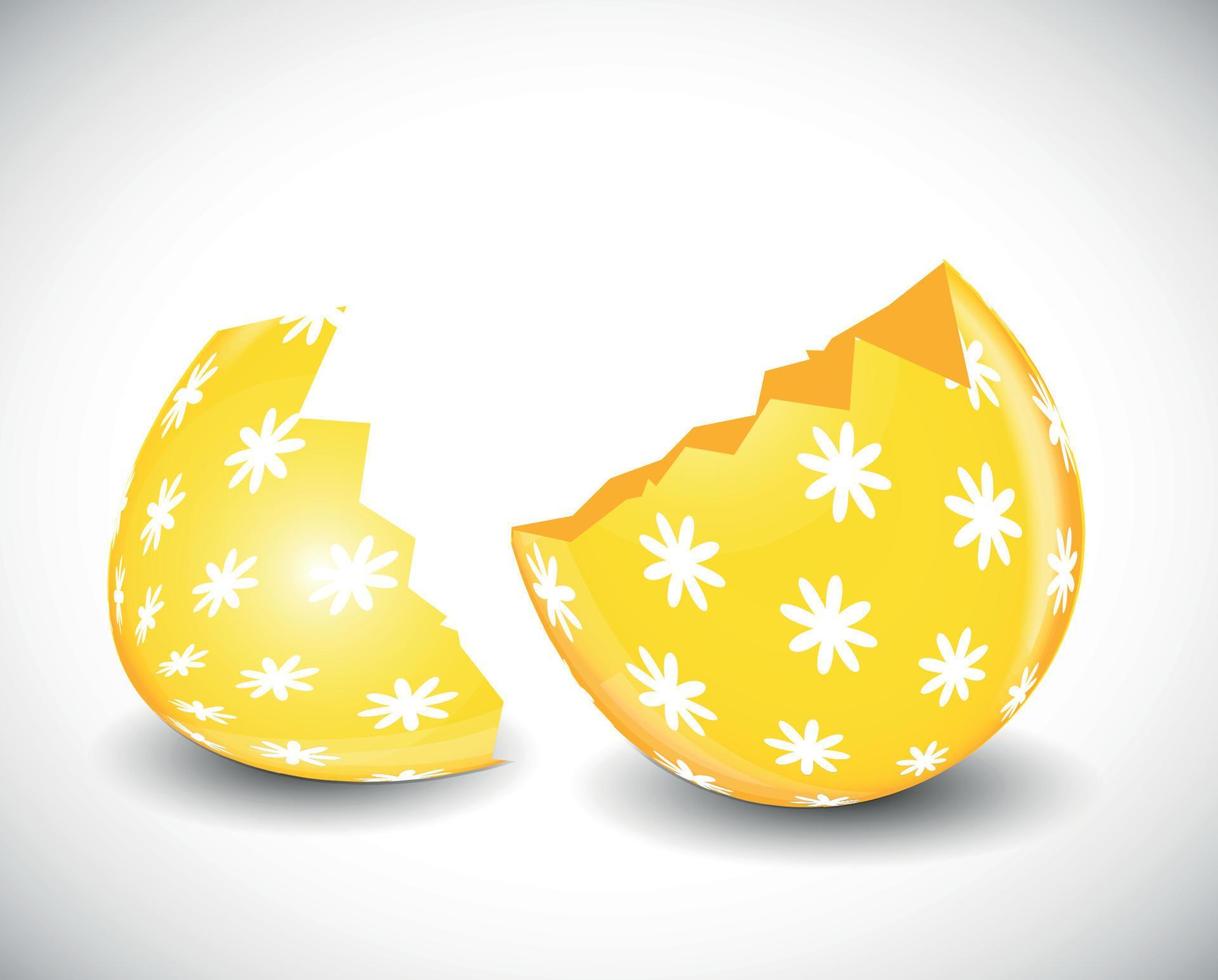 Beautiful Easter Egg Vector Illustration