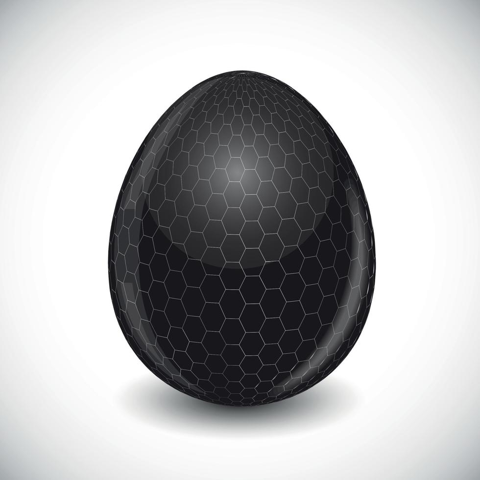 hermosa ilustración de vector de huevo de pascua