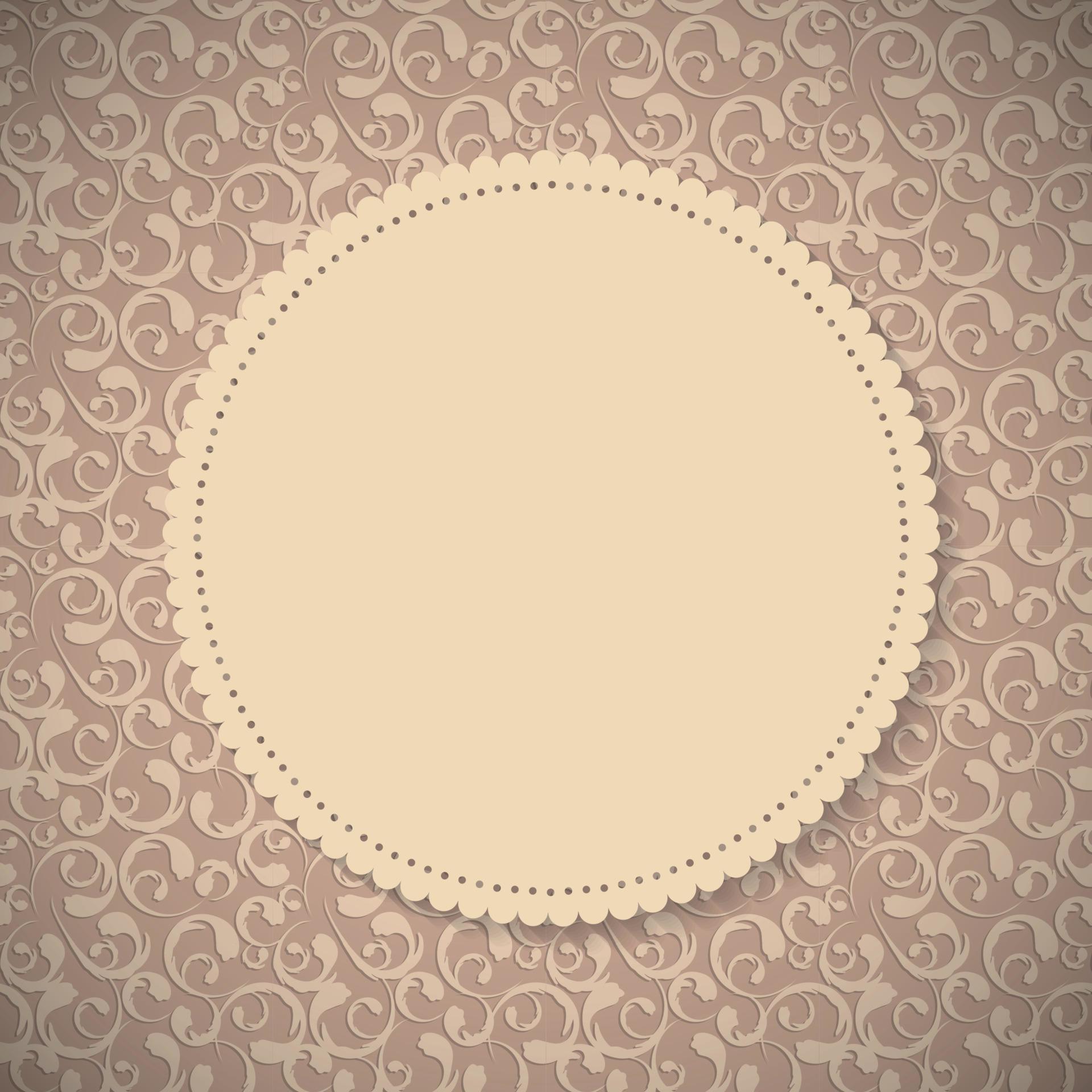 Frame in Vintage Background. Vector Illustration 8331687 Vector Art at