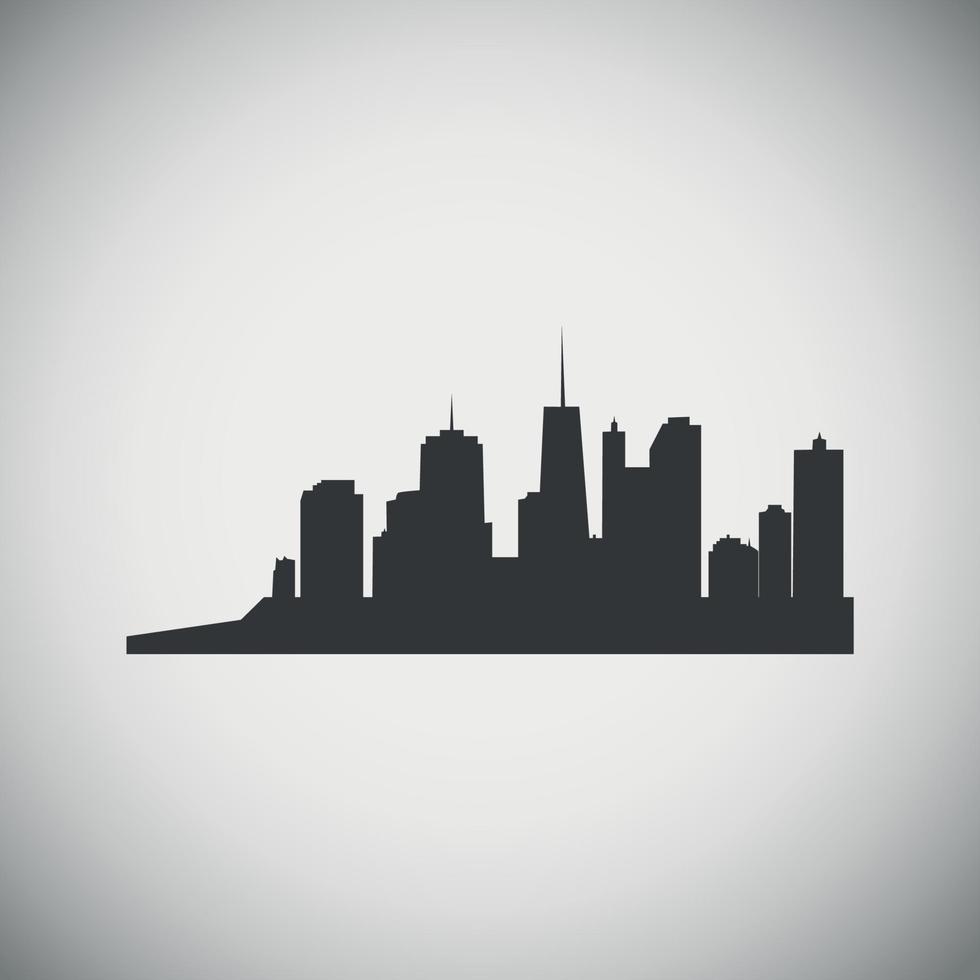 ilustración de vector de iconos de aplicación de madera de ciudad