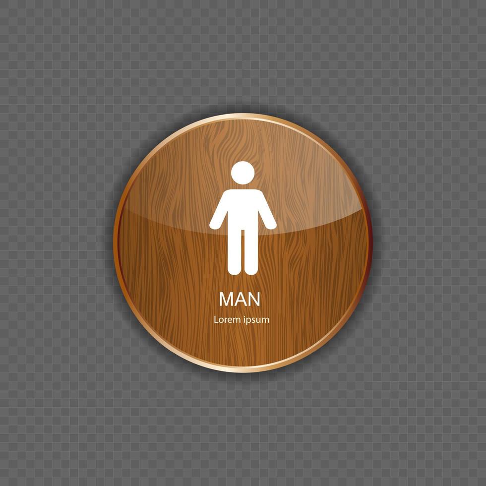 Man application icons vector illustration