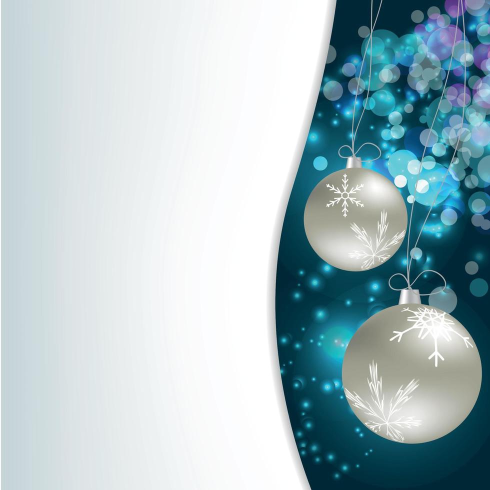 Abstract Christmas and New Year background. vector illustration