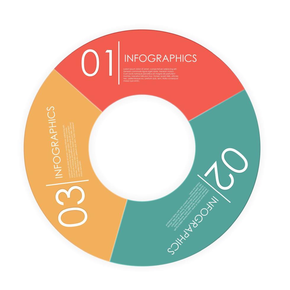 Ilustración de vector de elementos de diseño de infografías