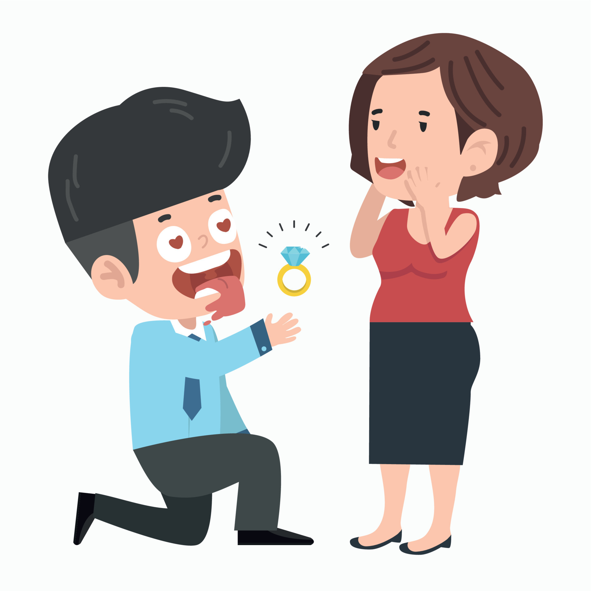 businessman Fall in love Cartoon marriage proposal 8332393 Vector Art at Vecteezy businessman Fall in love Cartoon marriage proposal 8332393 Vector Art at Vecteezy