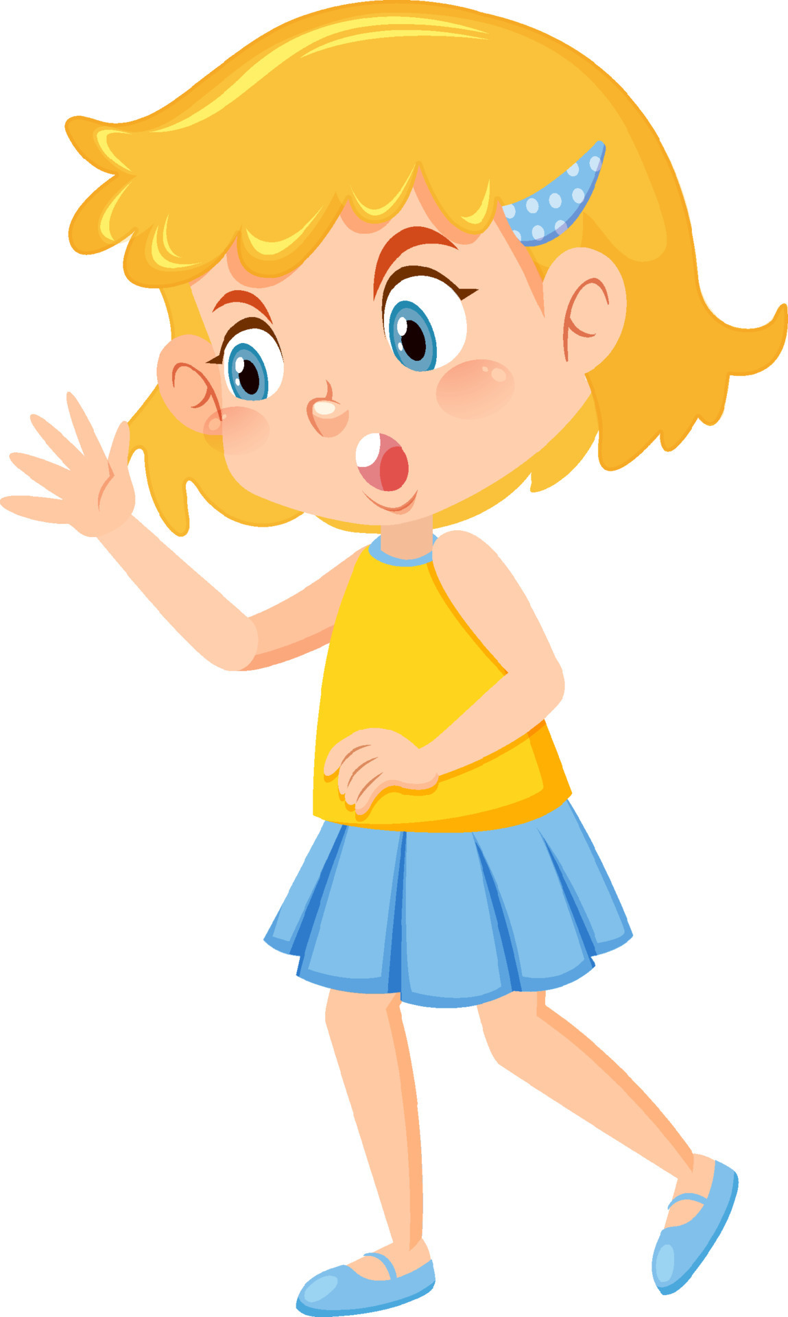 Cute girl with short hair cartoon character 8332470 Vector Art at Vecteezy Cute girl with short hair cartoon character 8332470 Vector Art at Vecteezy