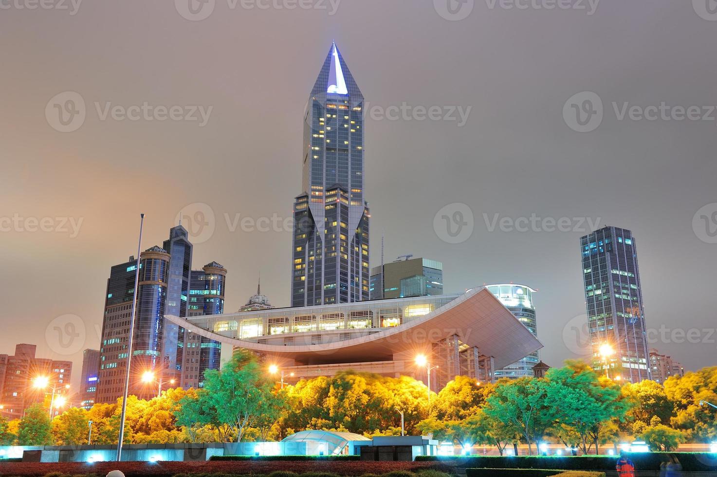 Shanghai at night photo