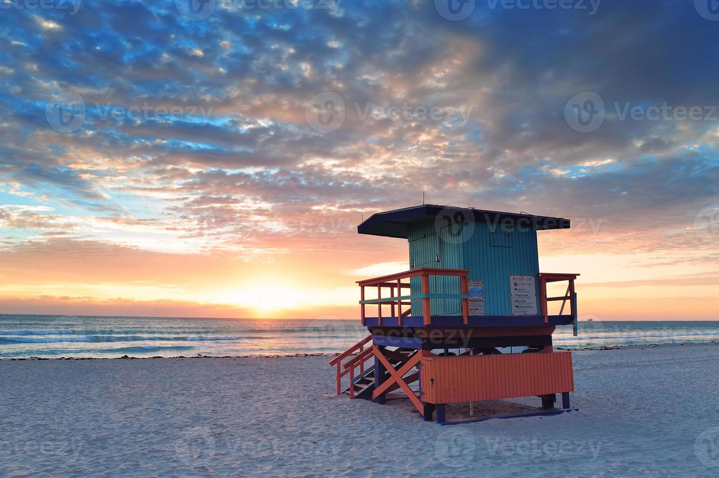 Miami South Beach sunrise photo