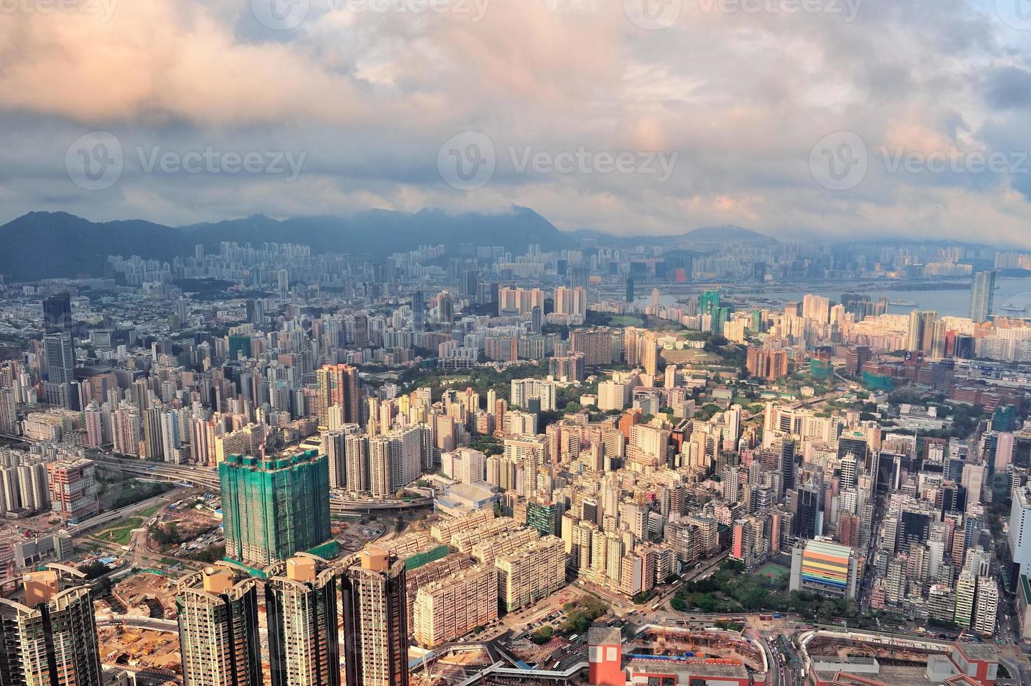 Hong Kong aerial view photo