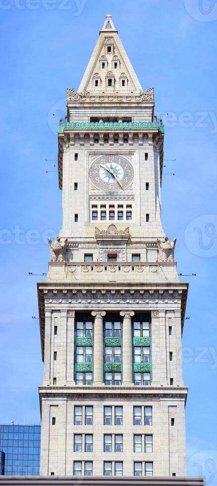 torre del reloj en boston foto