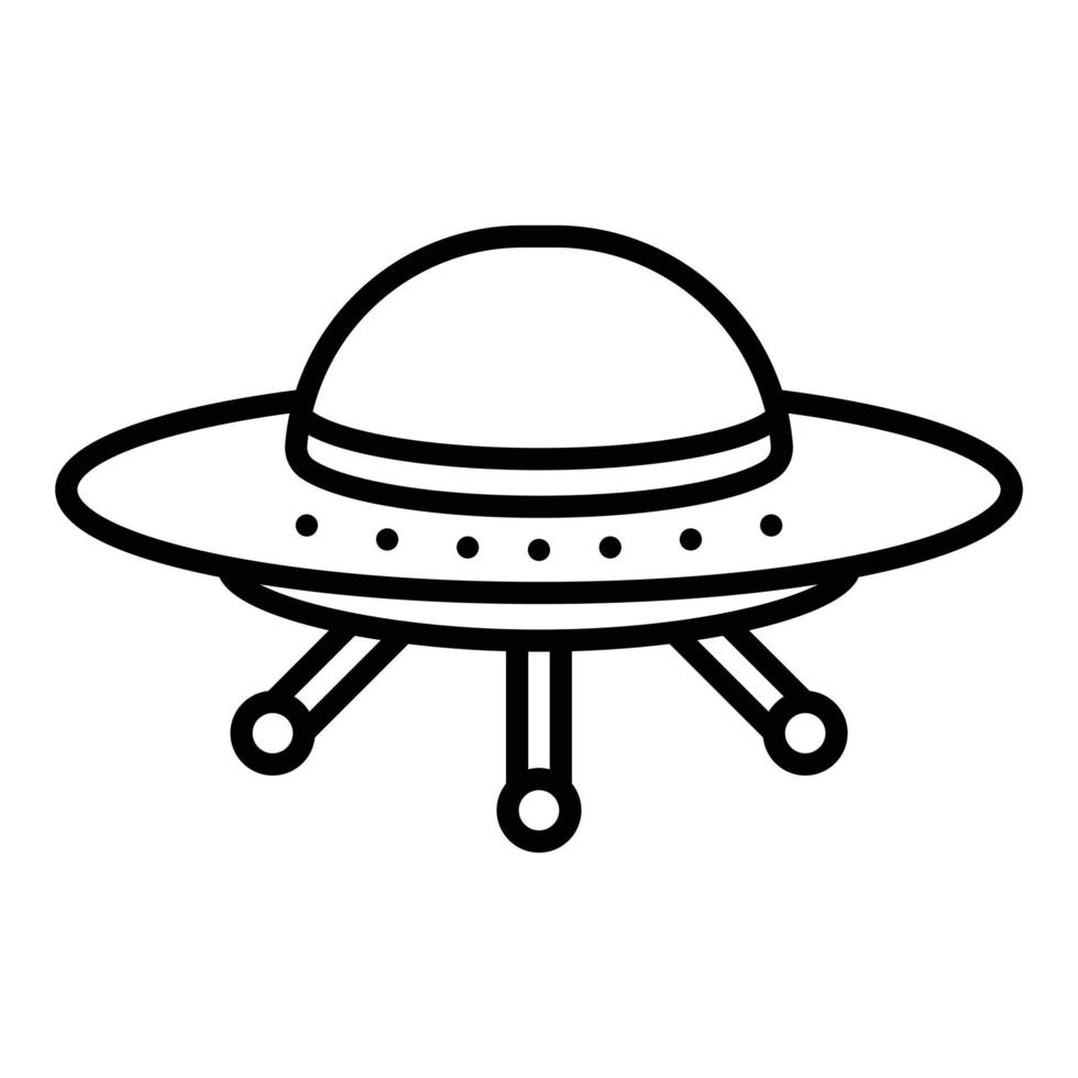 UFO Icon Style vector