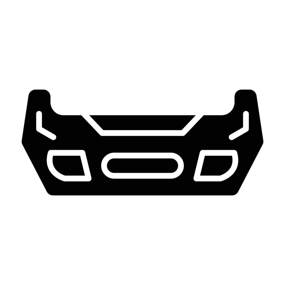 Bumper Icon Style vector
