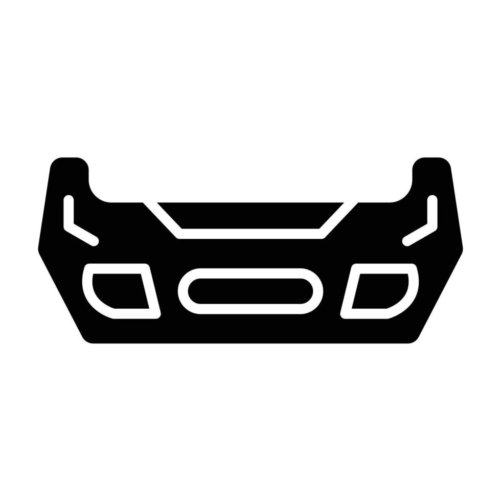 Bumper Icon Style vector