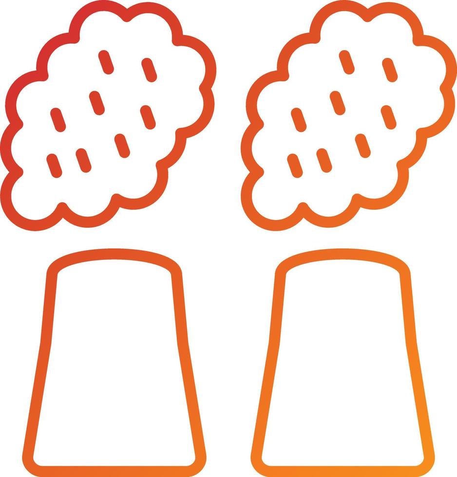 Air Pollution Icon Style vector