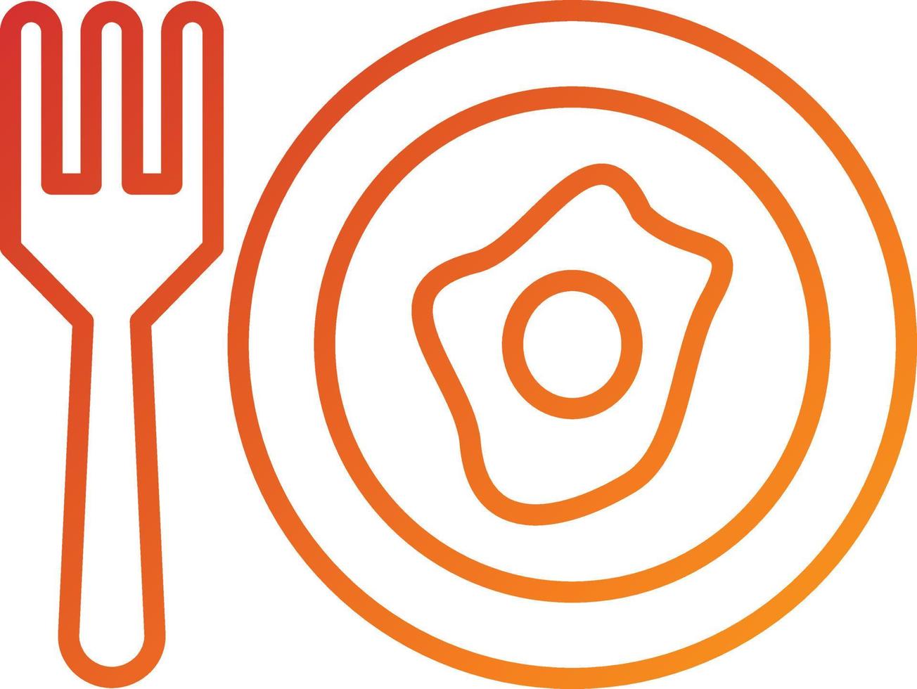 Breakfast Icon Style vector