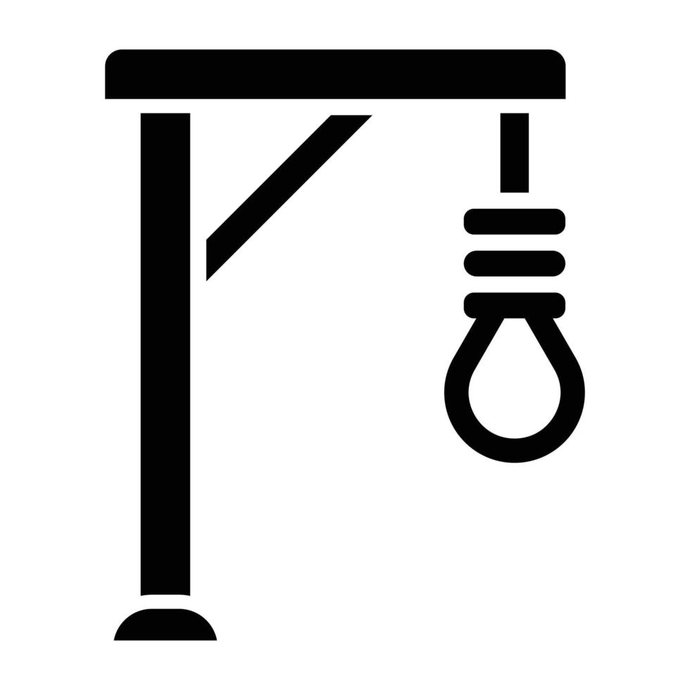 Gallows Icon Style vector