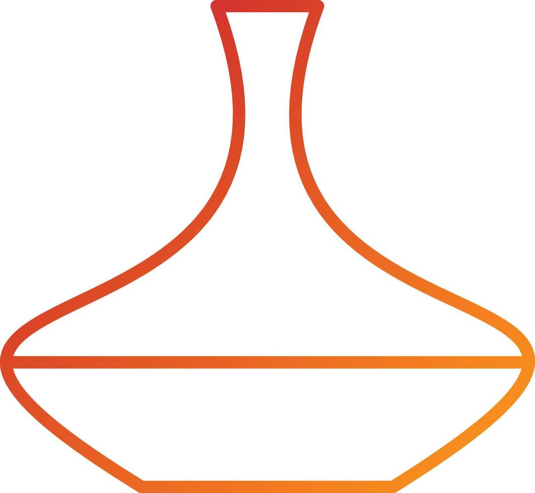 Decanter Icon Style vector