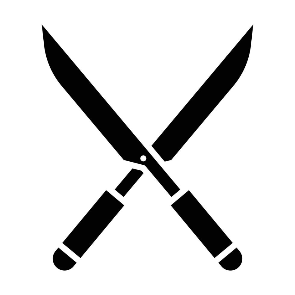 Farming Scissor Icon Style vector