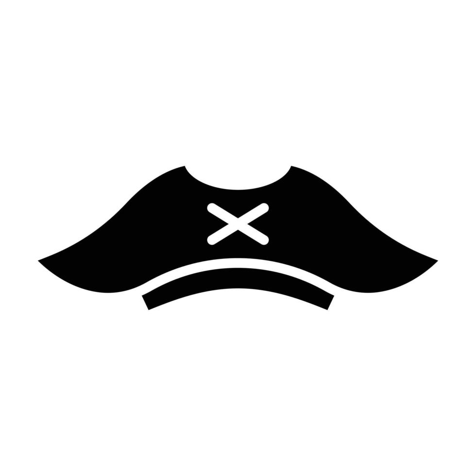 Pirate Cap Icon Style vector