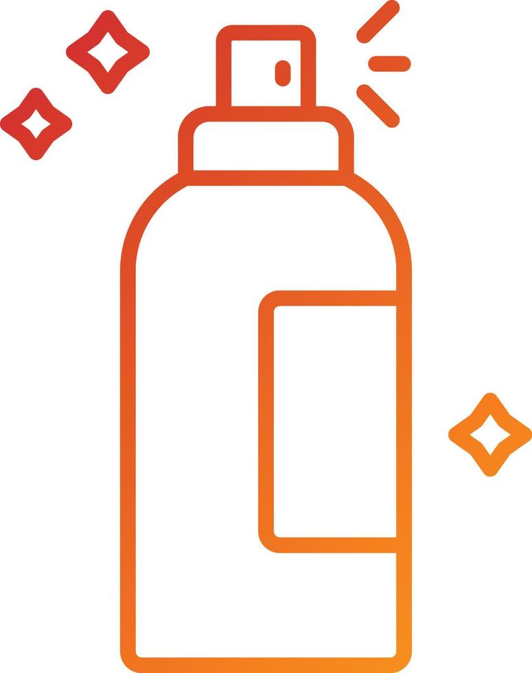Hair Spray Icon Style vector