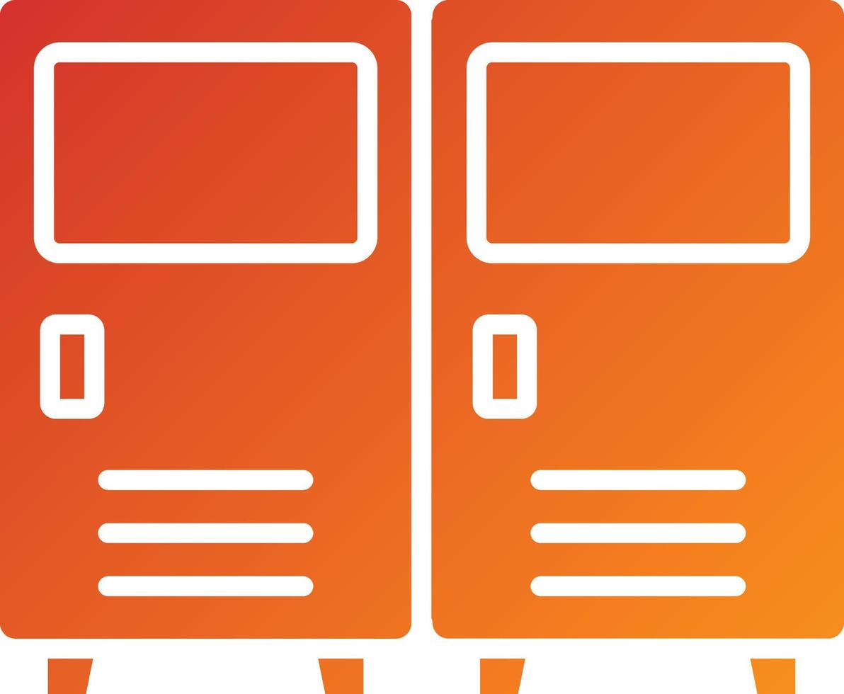 Locker Icon Style vector