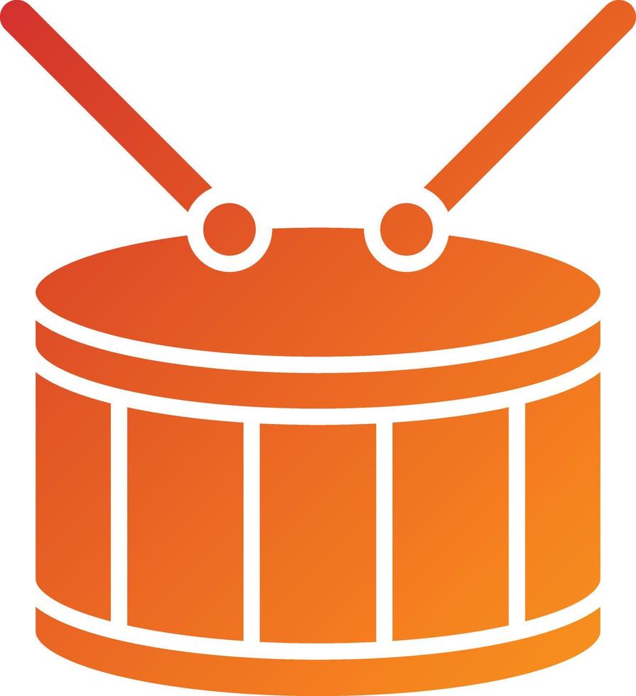 Drum Icon Style vector