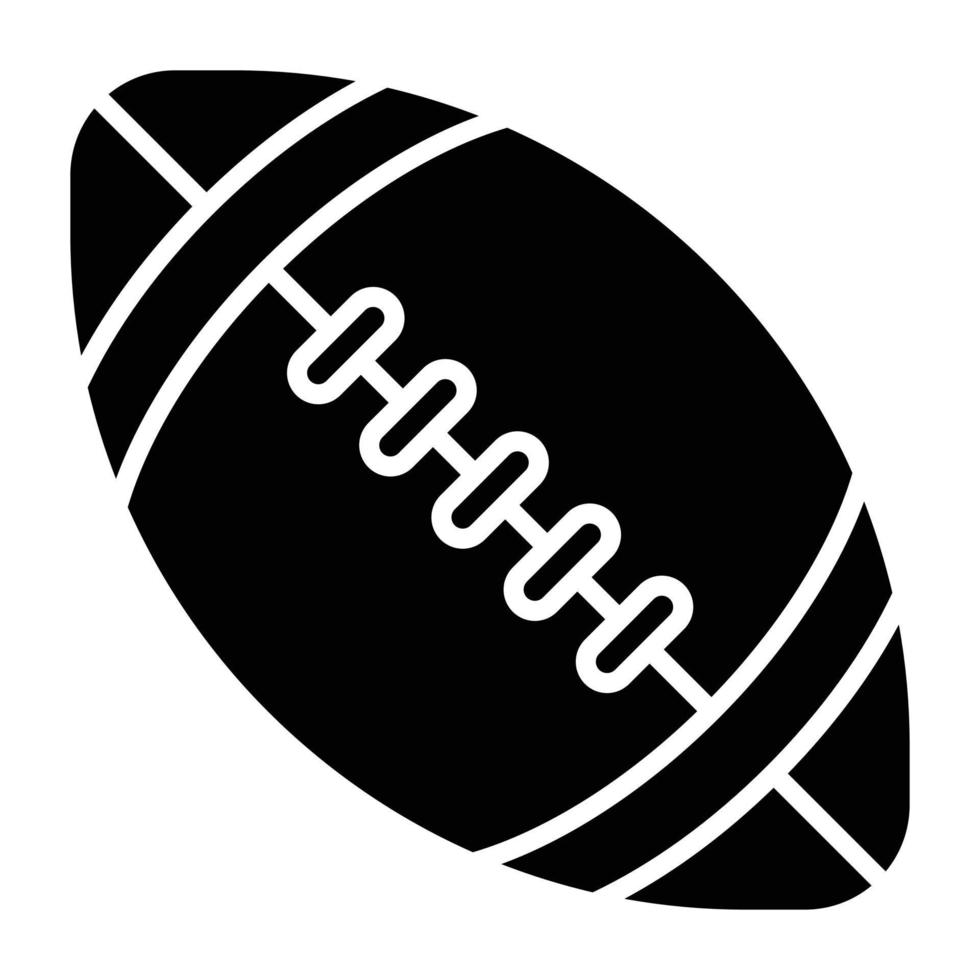 American Football Icon Style vector