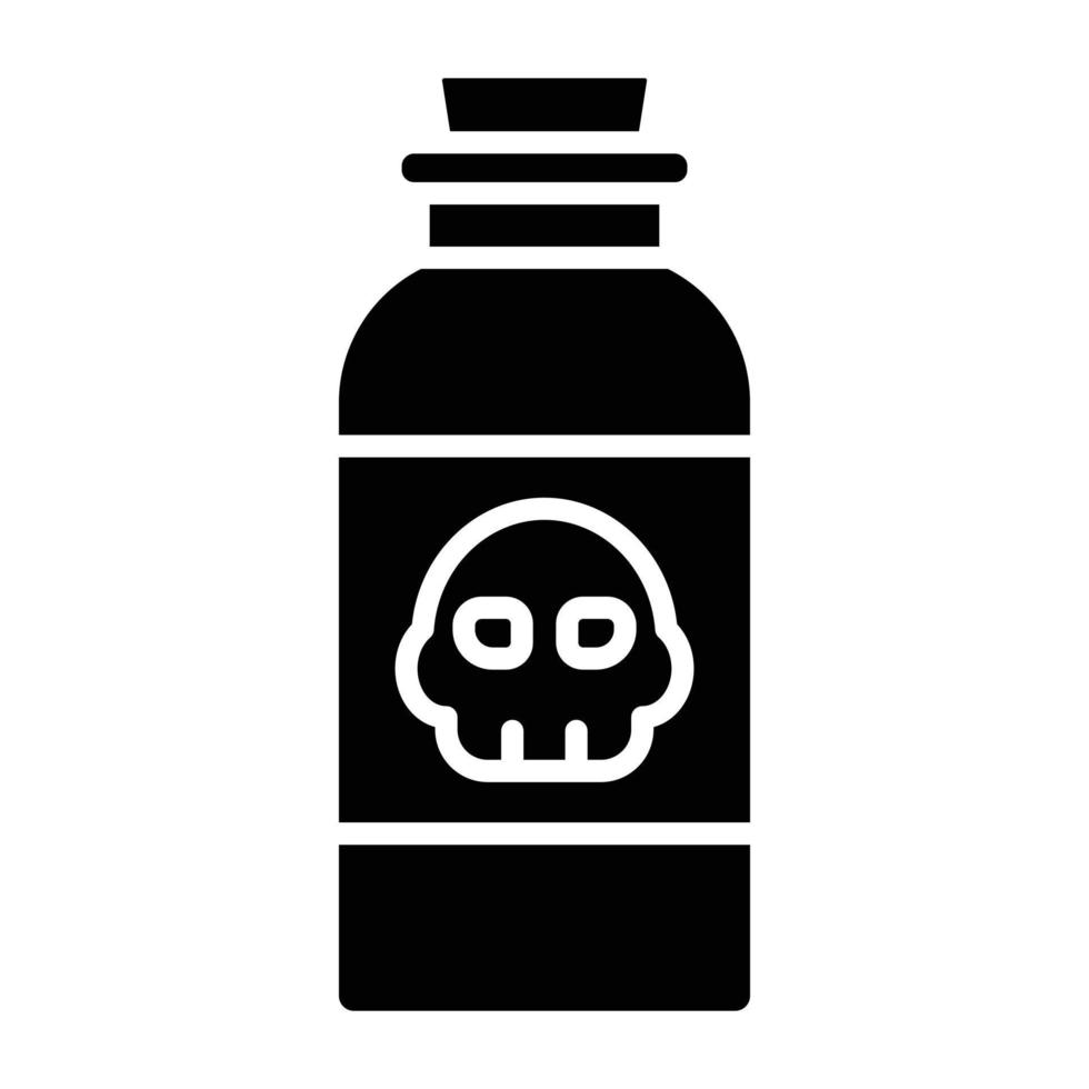 Poison Icon Style vector