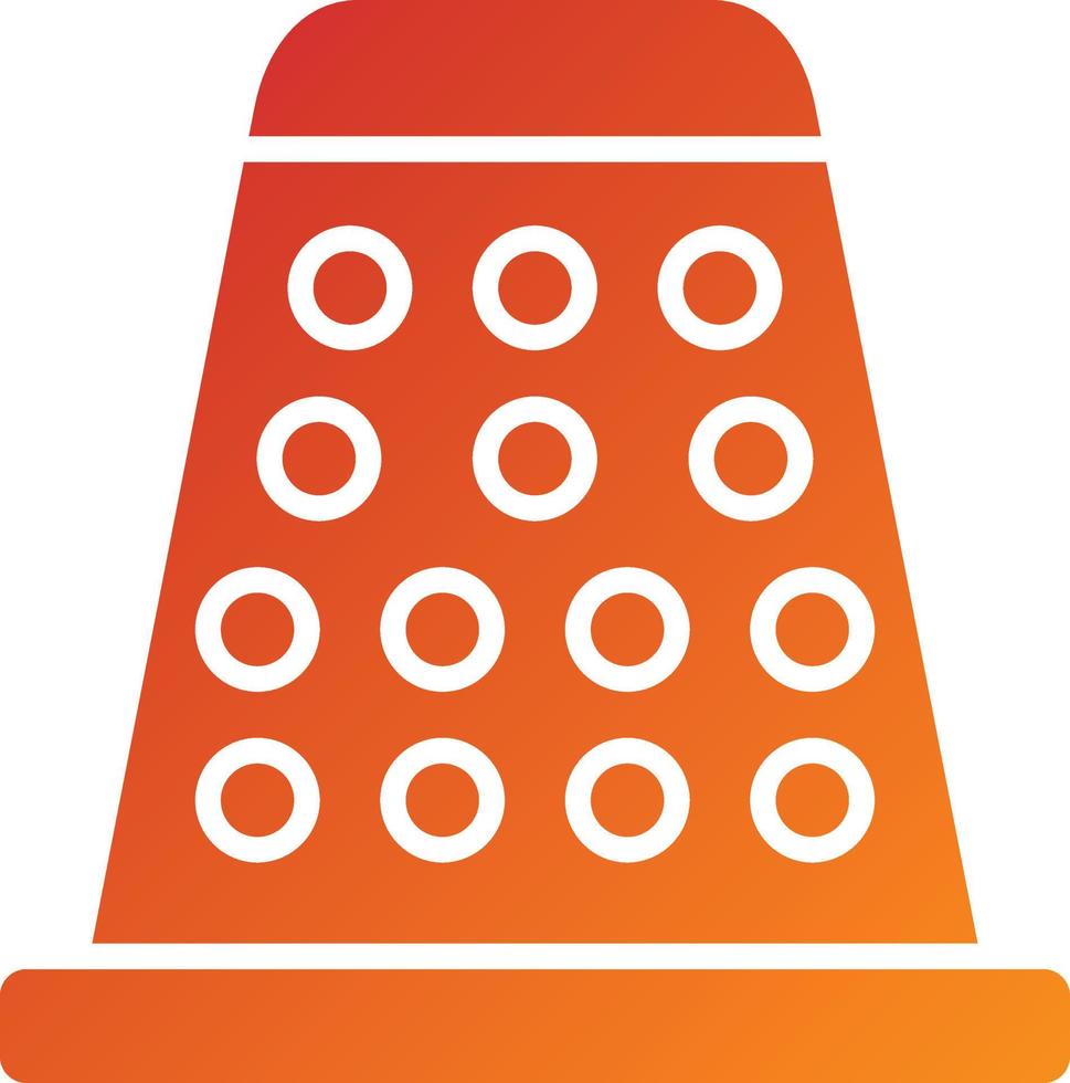 Thimble Icon Style vector