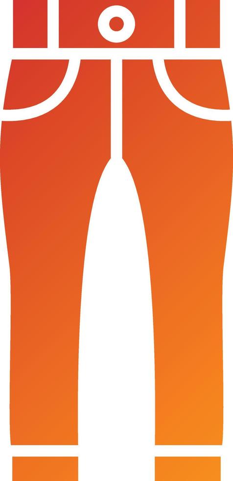 Pants Icon Style vector