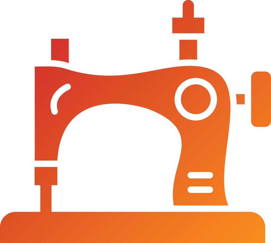 Sewing Machine Icon Style vector